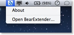 BearExtneder-Menu